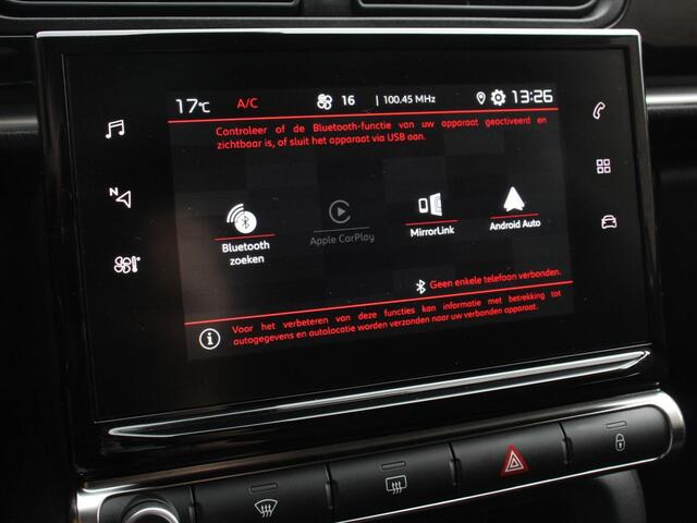 Citroen C3 1.2 PureTech Max Automaat Airco Navigatie d.m.v.Apple carplay / Android Auto Parksensoren Lichtmetalen Velgen