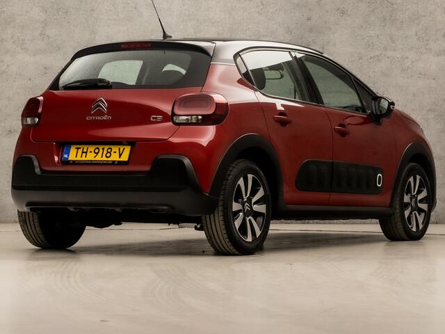 Citroen C3 1.2 PureTech S&S Shine Automaat (APPLE CARPLAY, GROOT NAVI, CAMERA, SPORTSTOELEN, PARKEERSENSOREN, CRUISE, LM VELGEN, NIEUWE APK, NIEUWSTAAT)