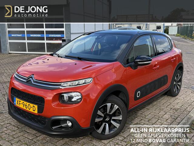 Citroen C3 1.2 PureTech Shine Camera/Velgen/Duo-Tone/Apple CAR Play/GEEN AFLEVERKOSTEN