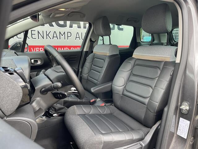 Citroen C3 Aircross 1.2 PureTech 17"/Camera/Keyless/Navigatie/Apple Carplay & Android Auto/Climate/Cruise/PDC v+a/Extra getint glas