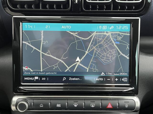 Citroen C3 Aircross 1.2 PureTech Shine Pack Automaat / Elektrisch Glazen Schuif- en Kanteldak / Stoelverwarming voor / Apple Carplay & Android Auto / Keyless Entry & Start / Cruise- en Climate Control / Navigatie full map / Verwarmde Voorruit