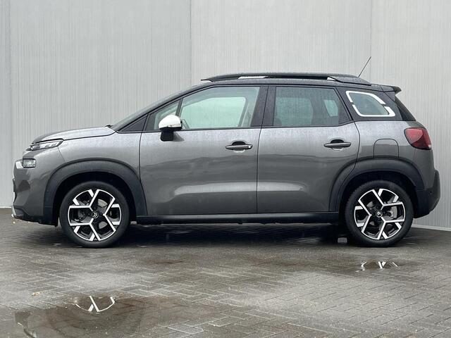 Citroen C3 Aircross 1.2 PureTech Shine Pack Automaat / Elektrisch Glazen Schuif- en Kanteldak / Stoelverwarming voor / Apple Carplay & Android Auto / Keyless Entry & Start / Cruise- en Climate Control / Navigatie full map / Verwarmde Voorruit
