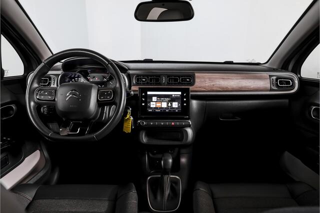 Citroen C3 1.2 PureTech Feel Edition 110 PK - Automaat Orig. NL | Cruise | Camera | NAV + App. Connect | ECC | Afn. Trekhaak | LM 16" |