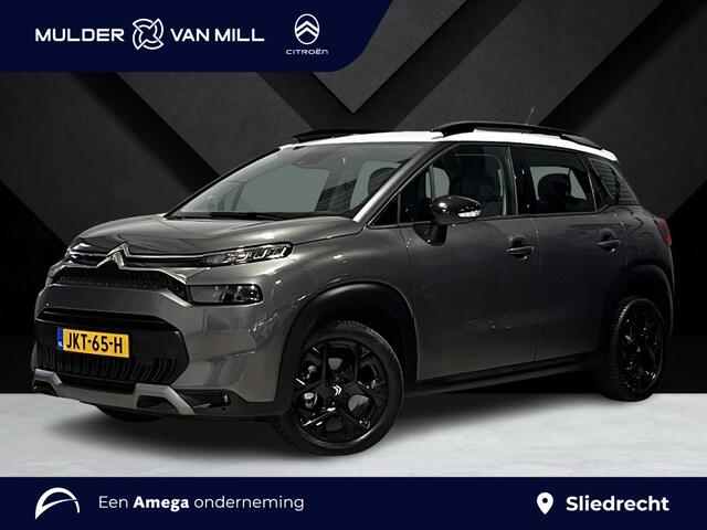 Citroen C3 Aircross Shine Pack 1.2 Turbo 110pk | LEDER | STOELVERW. | KEYLESS ENTRY | HEAD-UP DISPLAY | 17" LM-VELGEN | NAVI | CAMERA | ALL-SEASONBANDEN