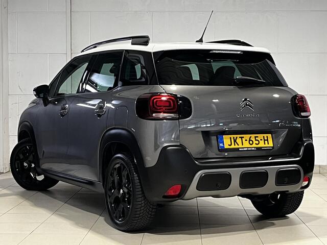 Citroen C3 Aircross Shine Pack 1.2 Turbo 110pk | LEDER | STOELVERW. | KEYLESS ENTRY | HEAD-UP DISPLAY | 17" LM-VELGEN | NAVI | CAMERA | ALL-SEASONBANDEN