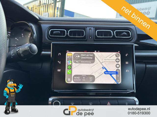 Citroen C3 1.2 PureTech Feel Edition GARANTIE/CARPLAY/CRUISE/CLIMA/BLUETOOTH/LICHTMETAAL rijklaarprijs!