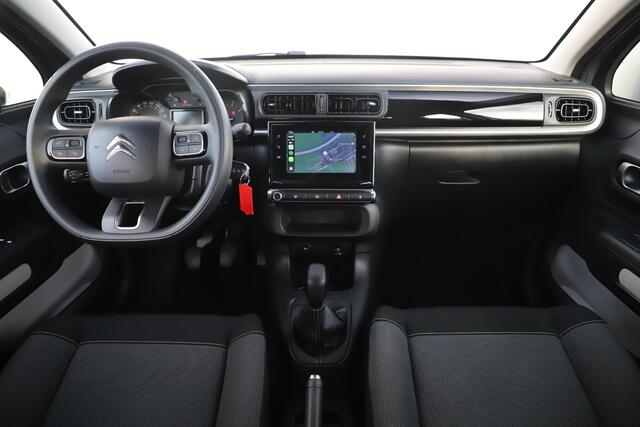 Citroen C3 1.2 PureTech Feel Navigatie Carplay Android Climate Cruise Control Rijstrooksensor Parkeersensor All-season banden!