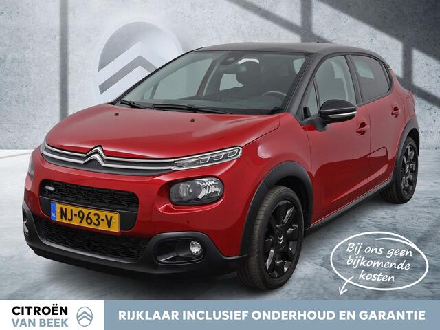 Citroen C3 PureTech 110pk Shine | Rijklaar | Trekhaak | Apple Carplay | 17" lichtmetaal |
