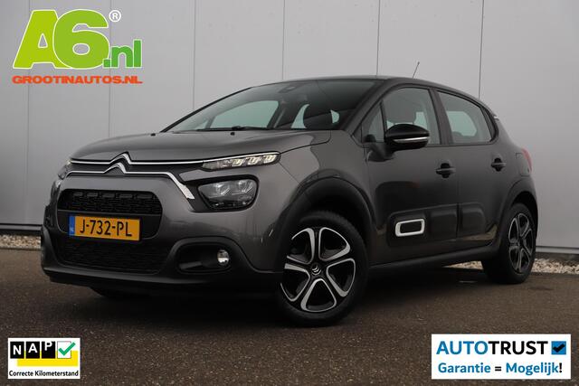 Citroen C3 1.2 PureTech Feel Navigatie Carplay Android Climate Cruise Control Rijstrooksensor Parkeersensor All-season banden!