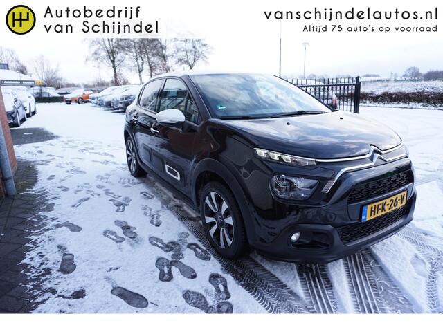 Citroen C3 1.2 PURETECH EAT6 110PK SHINE LUXE KEURIGE NETTE STAAT STOELVERWARMING ANDROID-APPLECARPLAY(NAVI) ECC AIRCO CRUISECONTROL PARKEERSENSOREN BLUETOOTH 4X ALL SEASON BANDEN ENZ...