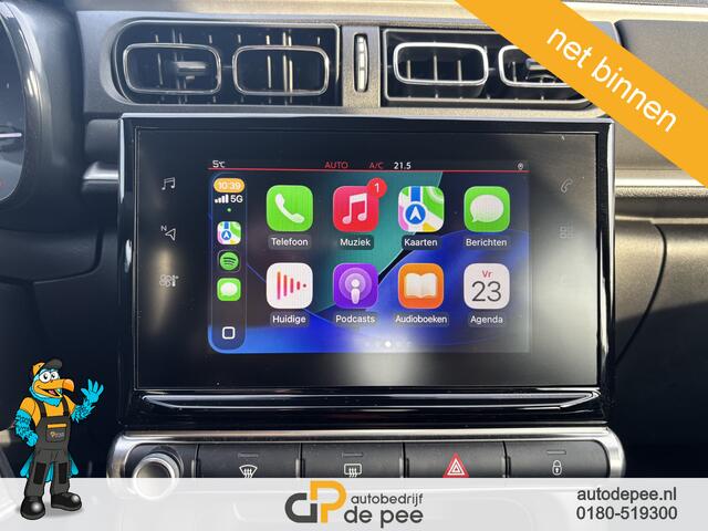 Citroen C3 1.2 PureTech C-Series GARANTIE/CARPLAY/CLIMA/CRUISE/LICHTMETAAL/PDC rijklaarprijs!