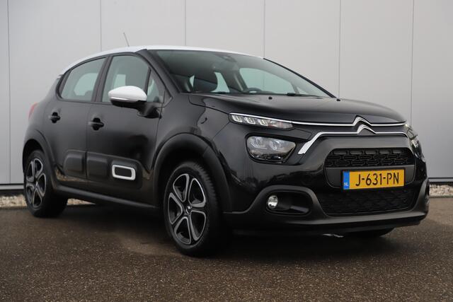 Citroen C3 1.2 PureTech Feel Navigatie Carplay Android Climate Cruise Control Rijstrooksensor Parkeersensor All-season banden!