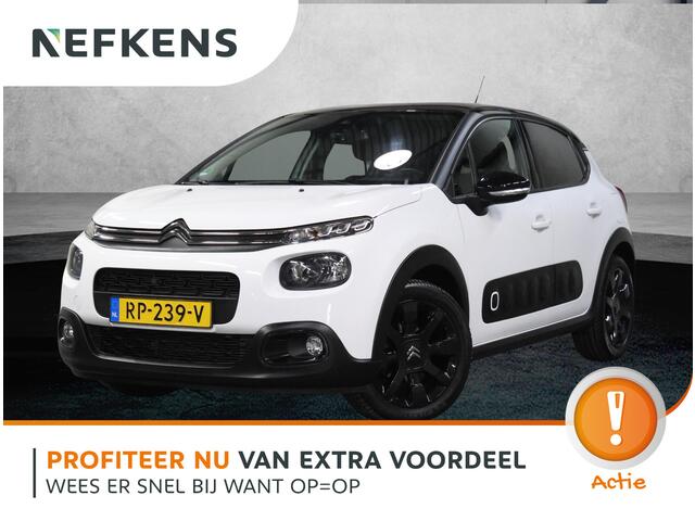 Citroen C3 1.2 110PK S&S Shine | AppleCarplay/AndroidAuto | LED | Climate Control | Cruise Control | Privacy Glass | Navigatie | 17"LMV | Isofix | Two-Tone | Parkeersensoren |