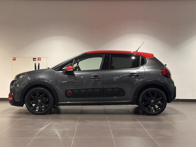 Citroen C3 Shine 1.2 Turbo 110pk | TWO-TONE! | KEYLESS | CAMERA | NAVI | APPLE CARPLAY / ANDROID AUTO | DONKER GLAS | DODEHOEK WAARSCHUWING | ISOFIX |