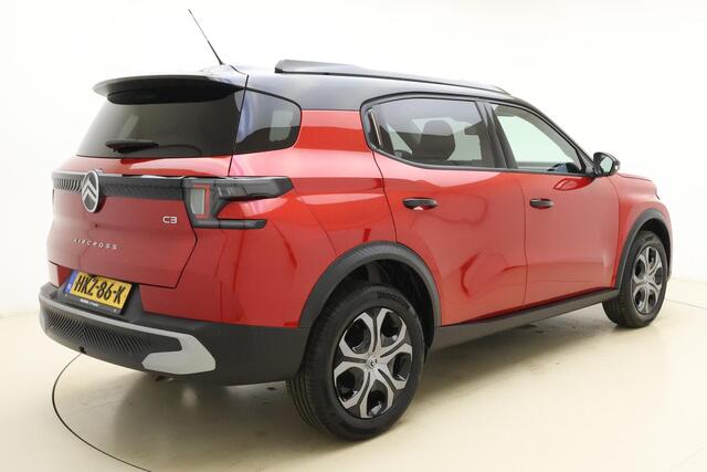 Citroen C3 Aircross 1.2 T S&S You + Pack Plus | Navigatie via Carplay | Climate control | Camera | Lichtmetalen velgen | Dakrails | Hoge instap