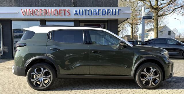 Citroen C3 Aircross 1.2 Benzine Turbo 100 pk Plus * Nieuw Type * 1.500 kg Trekvermogen. Two Tone Lak Dakkleur * Draadloos Apple Carplay / Android Auto voor Up to date Google Maps & Spotify * Climate & Cruise Control * Happy Tag Labels * Vingerhoets; Vierde Generatie