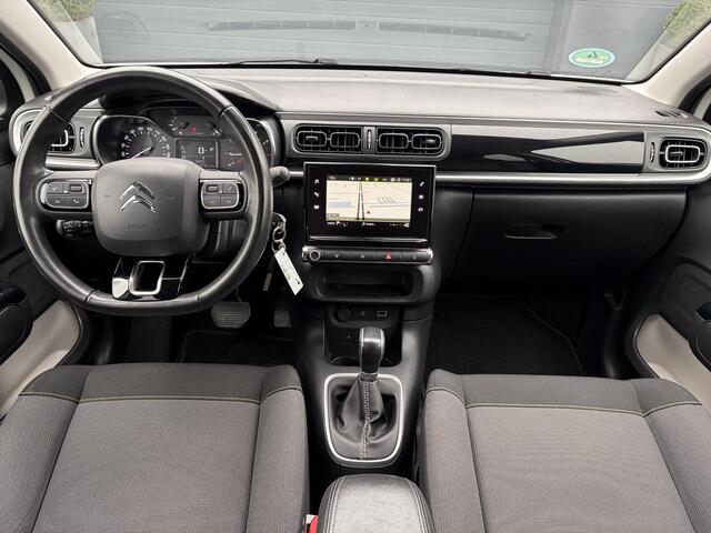 Citroen C3 1.2 PureTech S&S Shine Automaat,Camera,Navi,Pdc,Rijstrooksensor,Recent beurt gehad,Clima,Cruise,Lm velgen,110pk,N.A.P,Apk tot 02-2027