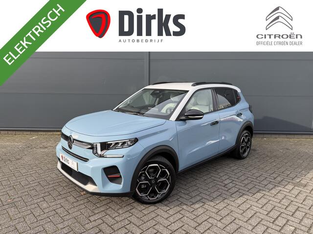 Citroen C3 Ë-C3 Max 113pk 44 kWh (Camera - 17'incl 4S - Navigatie - Automatische Airco - LED - Parkeersensoren - Apple Carplay)