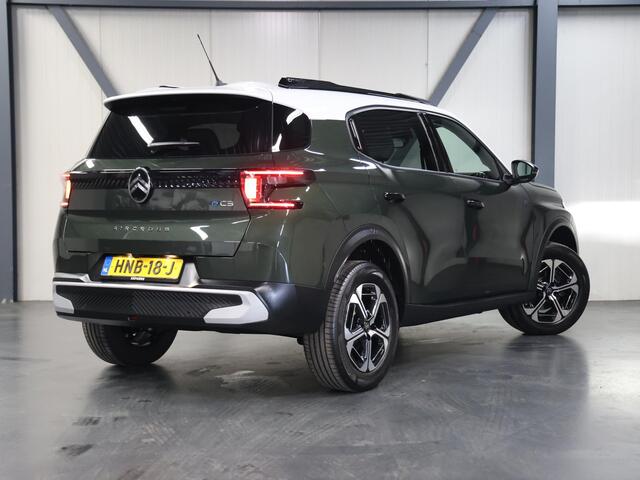 Citroen C3 Ë-C3 Aircross Max 113PK 44 kWh | 1ste eigenaar | AppleCarPlay/AndroidAuto | Navigatie | Cruise Control | Climate Control | Armsteun | Parkeersensoren | DAB Radio | LED | Two-tone | Isofix | Privacy Glass |