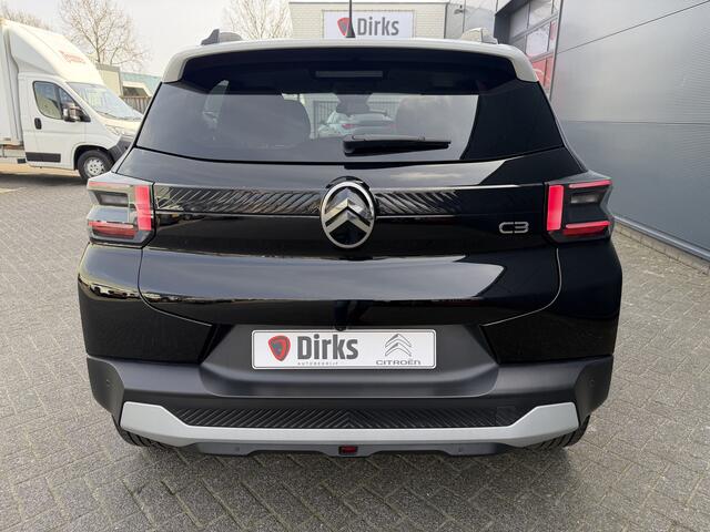 Citroen C3 100pk Max (Camera - LED - Automatische Airco - Navigatie - Parkeersensoren - Draadloos laden - Apple Carplay)