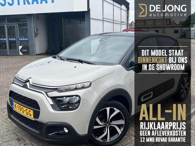 Citroen C3 1.2 PureTech Shine ALL-IN RIJKLAARPRIJS/Keyless/Camera/Duo-Tone/Luxe interieur