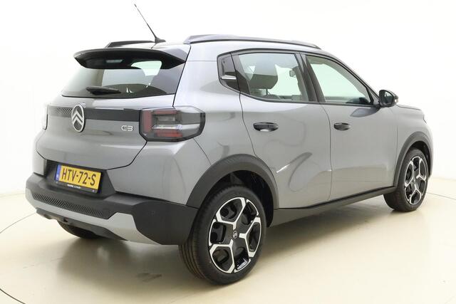 Citroen C3 1.2 Turbo 100pk Plus | Navigatie via carplay | Airco | Dakrails | DAB Radio | Cruise control | Parkeersensoren achter | LED Verlichting