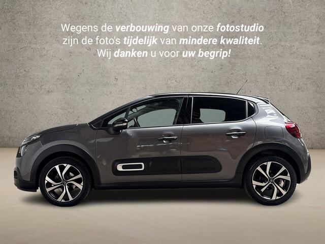 Citroen C3 1.2 PureTech Shine Automaat (APPLE CARPLAY, GROOT NAVI, CAMERA, GETINT GLAS, SPORTSTOELEN, LM VELGEN, KEYLESS, CRUISE, NIEUWE APK, NIEUWSTAAT)