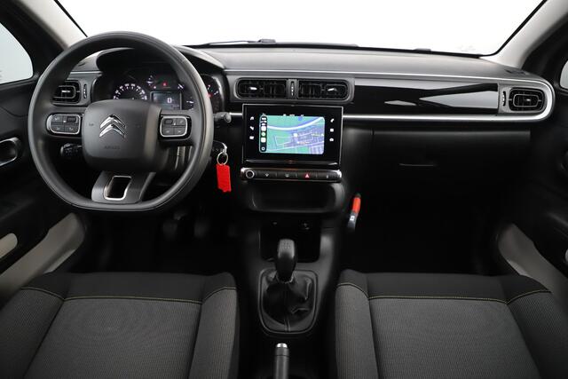 Citroen C3 1.2 PureTech Feel Navigatie Carplay Android Climate Cruise Control Rijstrooksensor Parkeersensor All-season banden!