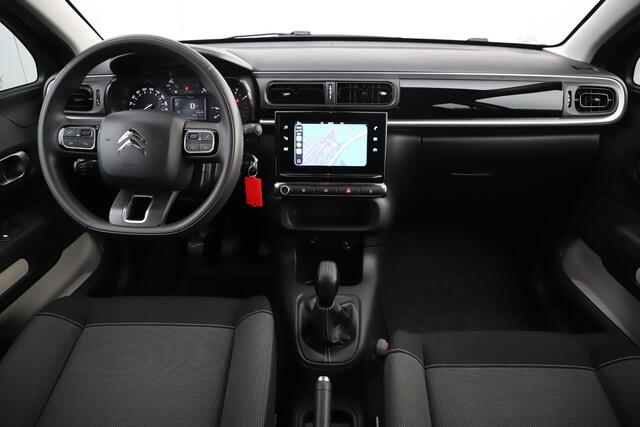 Citroen C3 1.2 PureTech Feel Navigatie Carplay Android Climate Cruise Control Rijstrooksensor Parkeersensor All-season banden!