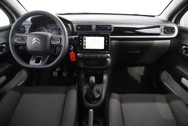 Citroen C3 1.2 PureTech Feel Navigatie Carplay Android Climate Cruise Control Rijstrooksensor Parkeersensor All-season banden!