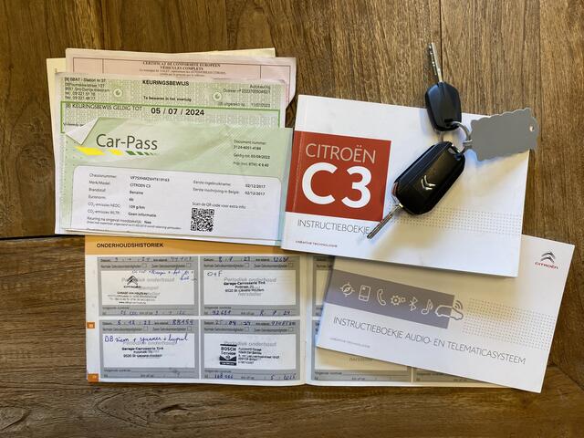 Citroen C3 1.2 PureTech Shine 111Dkm, Clima, Carplay, CC, Navi, PDC & Cam, LM, nw. APK - Inruil Mogelijk -