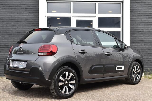Citroen C3 PureTech 82 Shine | Navigatie | Camera | Airconditioning ECC | Carplay & Android Auto | Dodehoek Detectie | Parkeersensoren V+A | Advanced Comfort Seats | Isofix Bevestigingspunten | Keyless | DAB+ | Zeer Compleet!!