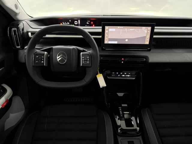 Citroen C3 Aircross 1.2 Hybrid 136 PK Max Camera, Half leder, Apple carplay, Cruise control, Rijstrook correctie, Lichtmetalen velgen, 2 jaar garantie