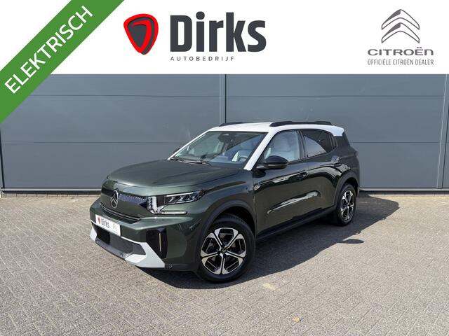 Citroen C3 Ë-C3 Aircross Max 113pk 44 kWh (Camera - Parkeersensoren V+A - Automatische Airco - LED - Navigatie - Apple Carplay - 17"incl 4S - Two Tone)