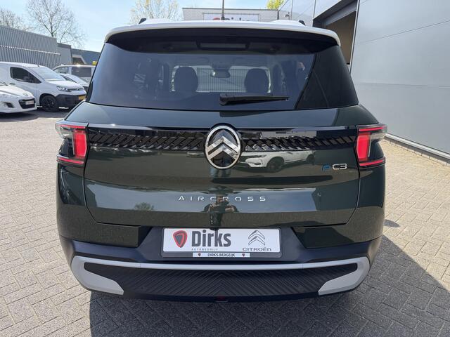 Citroen C3 Ë-C3 Aircross Max 113pk 44 kWh (Camera - Parkeersensoren V+A - Automatische Airco - LED - Navigatie - Apple Carplay - 17"incl 4S - Two Tone)