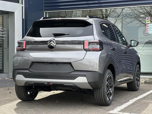 Citroen C3 1.2 Turbo 100pk Max | Comfort Stoelen | Apple Carplay/Android Auto | Parkeercamera/-sensoren | Full LED | DAB | Cruise Control | Climate Control | Draadloze telefoonlader |