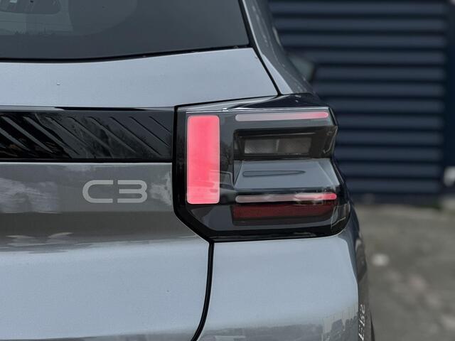 Citroen C3 1.2 Turbo 100pk Max | Comfort Stoelen | Apple Carplay/Android Auto | Parkeercamera/-sensoren | Full LED | DAB | Cruise Control | Climate Control | Draadloze telefoonlader |