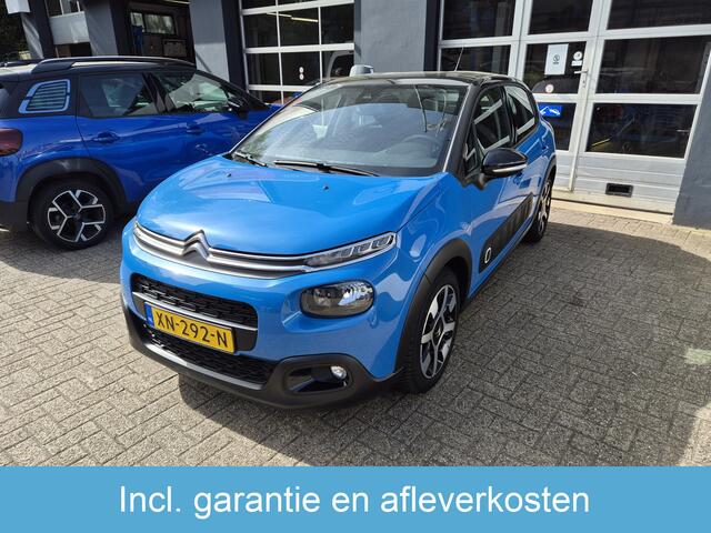 Citroen C3 1.2 PureTech 110PK S&S Shine All-in Prijs Airco/Cruise/Parkeersens a/Navi/Apple Carplay/Android Auto/Camera Eurorepar