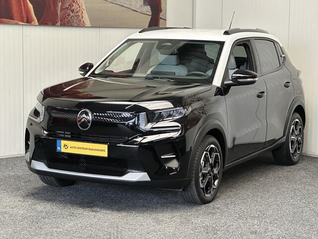 Citroen C3 1.2 TURBO 100PK MAX NIEUW MODEL 2025 50 STUKS OP VOORRAAD !!! NAVIGATIE CRUISE CONTROL CLIMATE CONTROL APPLE CARPLAY/ANDROID RIJSTROOKSENSOREN ACHTERUITRIJCAMERA ZEER MOOI !!