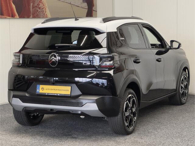 Citroen C3 1.2 TURBO 100PK MAX NIEUW MODEL 2025 50 STUKS OP VOORRAAD !!! NAVIGATIE CRUISE CONTROL CLIMATE CONTROL APPLE CARPLAY/ANDROID RIJSTROOKSENSOREN ACHTERUITRIJCAMERA ZEER MOOI !!