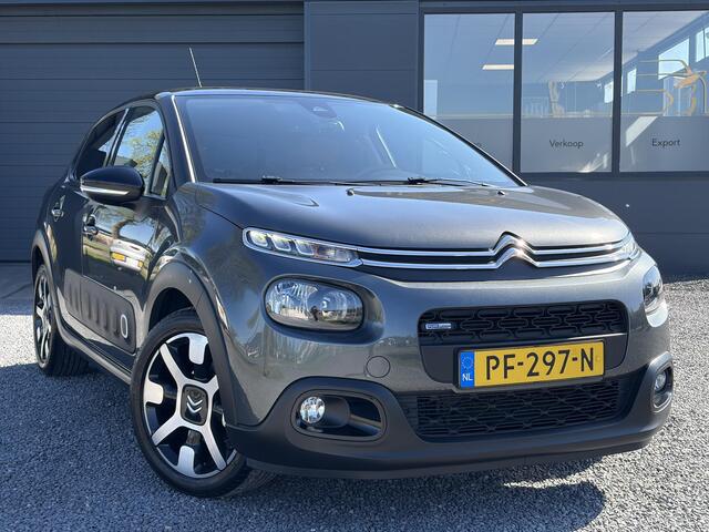 Citroen C3 1.2 PureTech S&S Shine 2e Eigenaar,Navi,Camera,Halfleder,110pk,Automaat,Pdc,Carplay,Clima,Cruise,D-riem vv in 2022,Lm velgen,N.A.P,Apk tot 08-2026