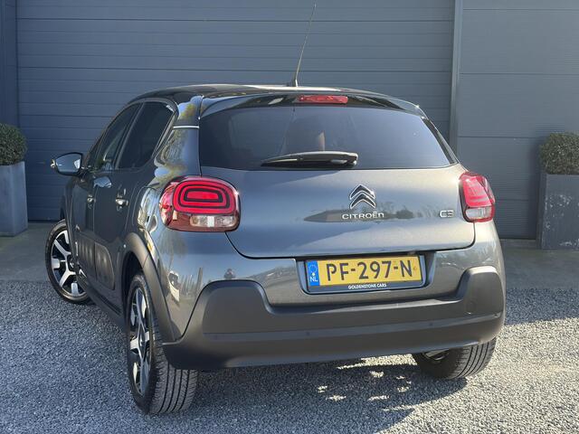 Citroen C3 1.2 PureTech S&S Shine 2e Eigenaar,Navi,Camera,Halfleder,110pk,Automaat,Pdc,Carplay,Clima,Cruise,D-riem vv in 2022,Lm velgen,N.A.P,Apk tot 08-2026