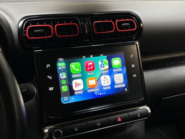 Citroen C3 Aircross 1.2 PureTech S&S Shine (APPLE CARPLAY, GROOT NAVI, 360 CAMERA, TREKHAAK, SPORTSTOELEN, GETINT GLAS, CRUISE, NIEUWSTAAT)