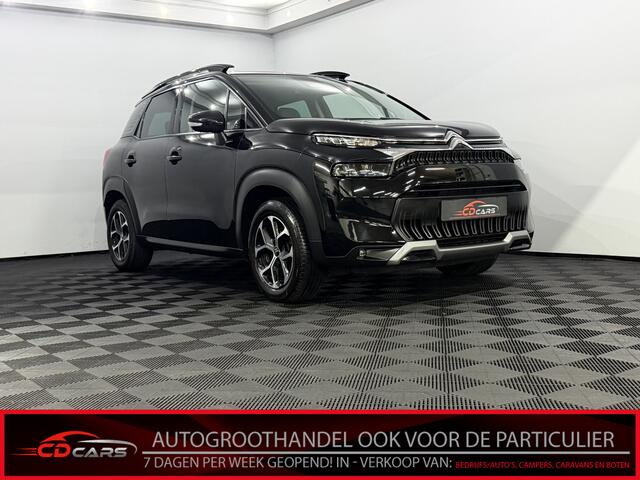 Citroen C3 Aircross 1.2 PureTech Shine Camera, Navi, Half leder, Keyless start, Rijstrook correctie, Cruise control, Apple carplay, Lichtmetalen velgen