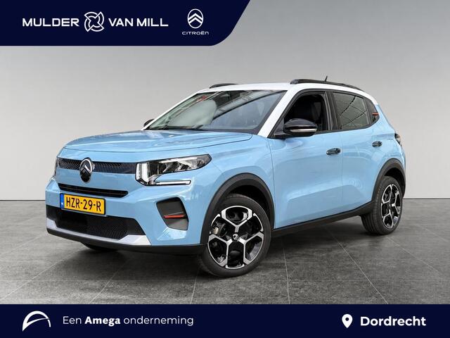 Citroen C3 Ë-C3 Plus 44kWh 113pk | 8 JAAR GARANTIE! | VERHOOGDE INSTAP | APPLE CARPLAY / ANDROID AUTO | TWO-TONE! | AIRCO | CRUISE CONTROL | ISOFIX | COMFORT RANGE |