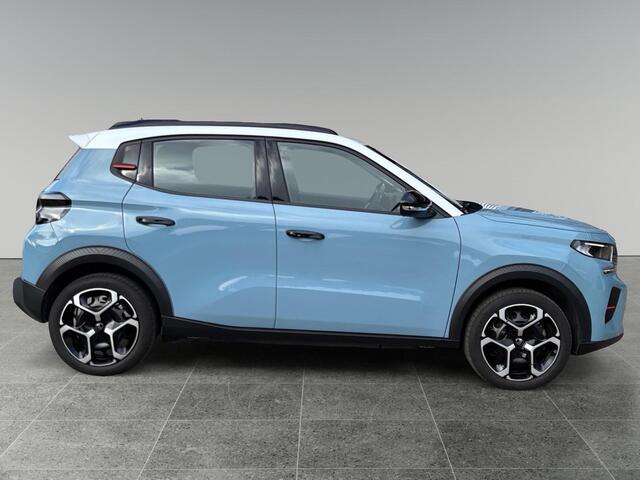 Citroen C3 Ë-C3 Plus 44kWh 113pk | 8 JAAR GARANTIE! | VERHOOGDE INSTAP | APPLE CARPLAY / ANDROID AUTO | TWO-TONE! | AIRCO | CRUISE CONTROL | ISOFIX | COMFORT RANGE |