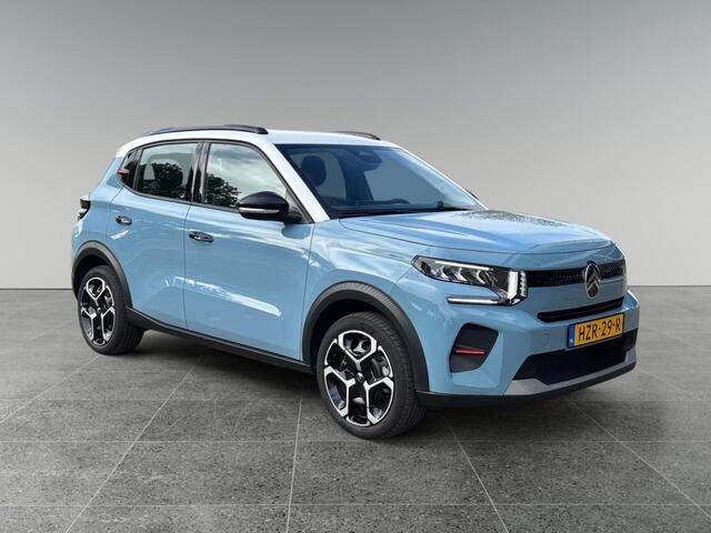 Citroen C3 Ë-C3 Plus 44kWh 113pk | 8 JAAR GARANTIE! | VERHOOGDE INSTAP | APPLE CARPLAY / ANDROID AUTO | TWO-TONE! | AIRCO | CRUISE CONTROL | ISOFIX | COMFORT RANGE |