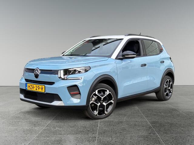 Citroen C3 Ë-C3 Plus 44kWh 113pk | 8 JAAR GARANTIE! | VERHOOGDE INSTAP | APPLE CARPLAY / ANDROID AUTO | TWO-TONE! | AIRCO | CRUISE CONTROL | ISOFIX | COMFORT RANGE |