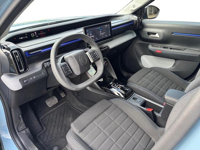 Citroen C3 Ë-C3 Plus 44kWh 113pk | 8 JAAR GARANTIE! | VERHOOGDE INSTAP | APPLE CARPLAY / ANDROID AUTO | TWO-TONE! | AIRCO | CRUISE CONTROL | ISOFIX | COMFORT RANGE |