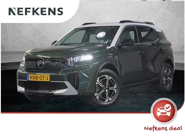Citroen C3 Ë-C3 Aircross Max 113PK 44 kWh | 1ste eigenaar | AppleCarPlay/AndroidAuto | Navigatie | Cruise Control | Climate Control | Armsteun | Parkeersensoren | DAB Radio | LED | Two-tone | Isofix | Privacy Glass | Parkeersensoren |